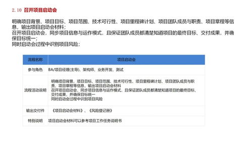 軟件公司項目產品開發全流程、交付物詳解及網絡技術服務案例
